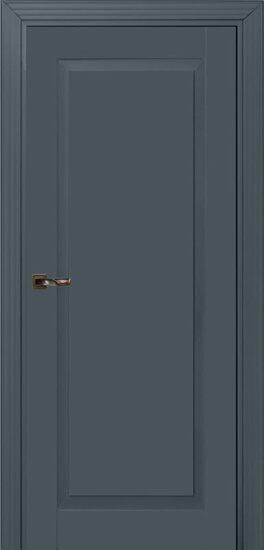 Межкомнатная дверь Краснодеревщик 730 MDF ЭмальСерый 731 ДГ 21-9, с фурнитурой